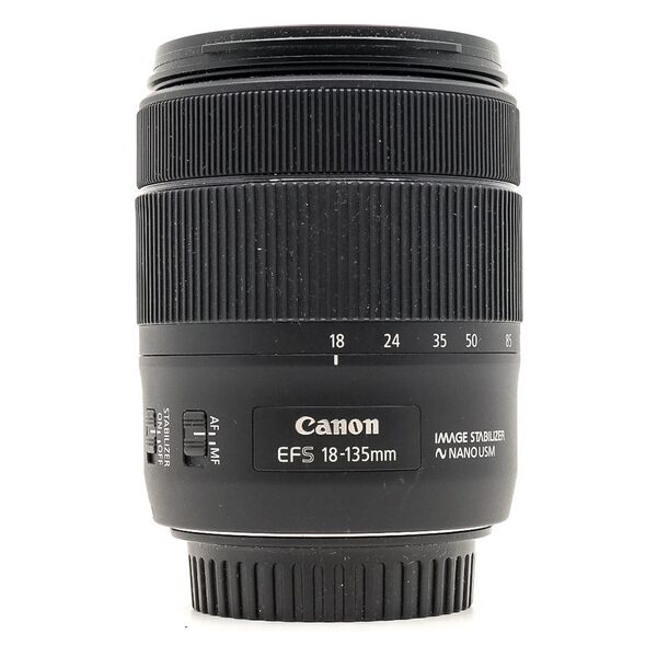 canon ef-s 18-135mm f/3.5-5.6 is usm (condition: excellent)