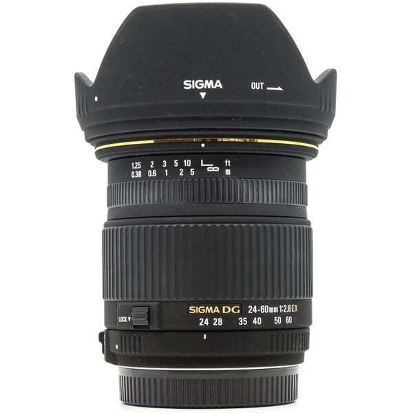 sigma 24-60mm f/2.8 ex dg canon ef fit (condition: s/r)