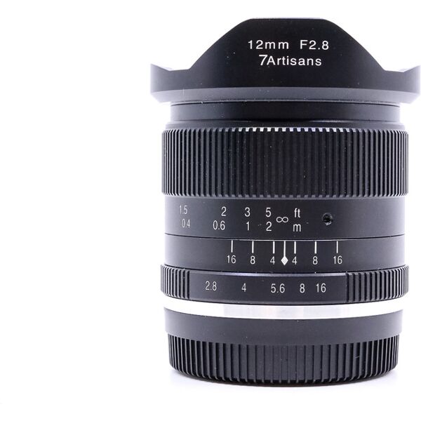 7artisans 12mm f/2.8 fujifilm x fit (condition: excellent)