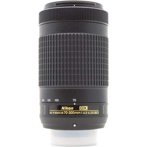 nikon af-p dx nikkor 70-300mm f/4.5-6.3g ed (condition: like new)