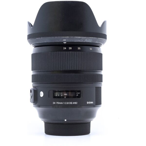 sigma 24-70mm f/2.8 dg os hsm art nikon fit (condition: excellent)