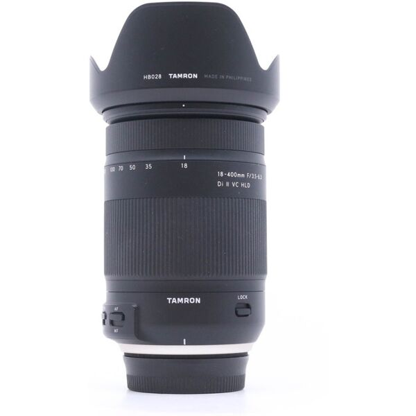 tamron 18-400mm f/3.5-6.3 di ii vc hld nikon fit (condition: like new)