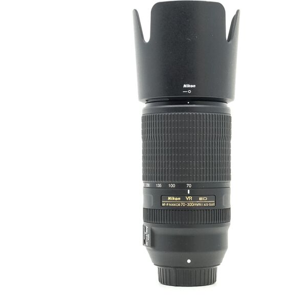 nikon af-p nikkor 70-300mm f/4.5-5.6e ed vr (condition: good)