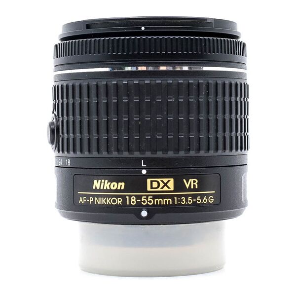 nikon af-p dx nikkor 18-55mm f/3.5-5.6g vr (condition: excellent)