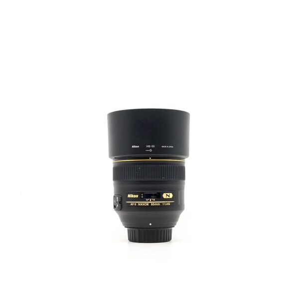 nikon af-s nikkor 85mm f/1.4g (condition: like new)