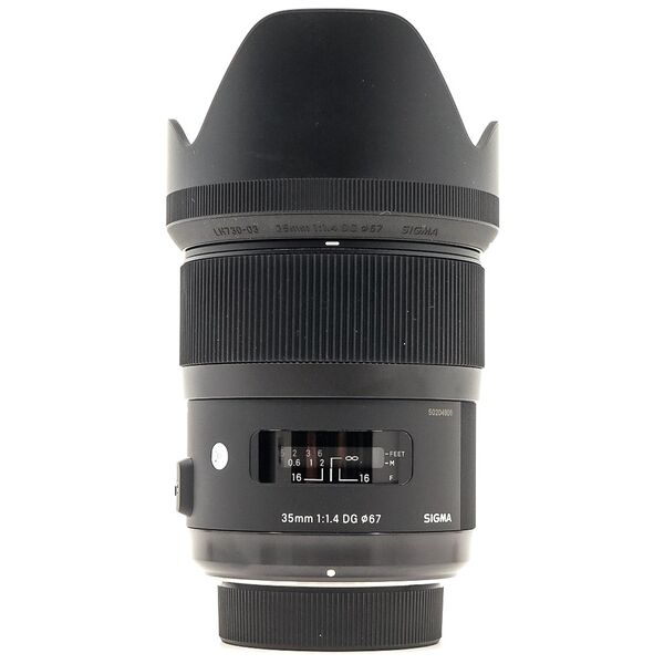 sigma 35mm f/1.4 dg hsm art nikon fit (condition: like new)