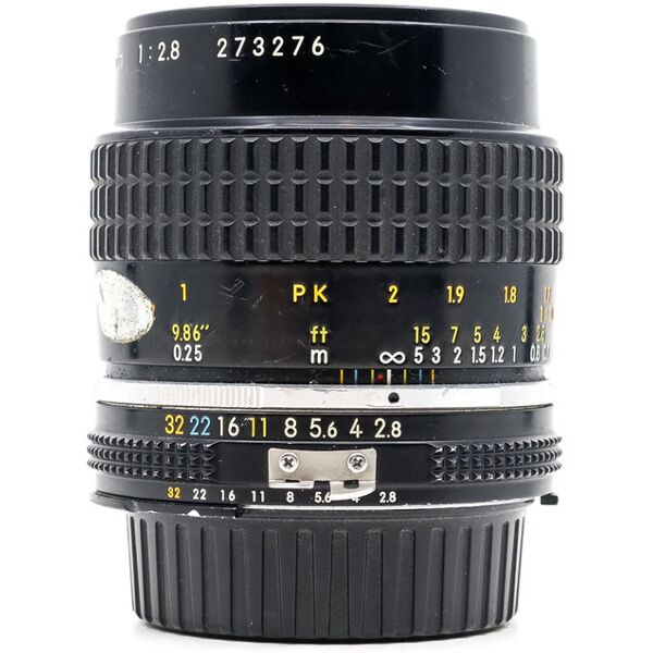 nikon af nikkor 55mm f/2.8 micro (condition: well used)