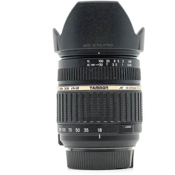 tamron af 18-200mm f/3.5-6.3 xr di ii ld aspherical (if) macro nikon fit (condition: excellent)