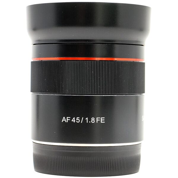 samyang af 45mm f/1.8 sony fe fit (condition: like new)