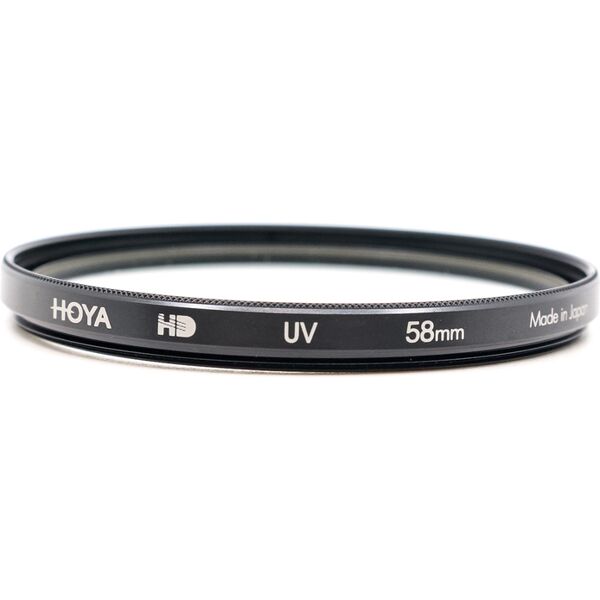 hoya 58mm hd uv filter (condition: good)