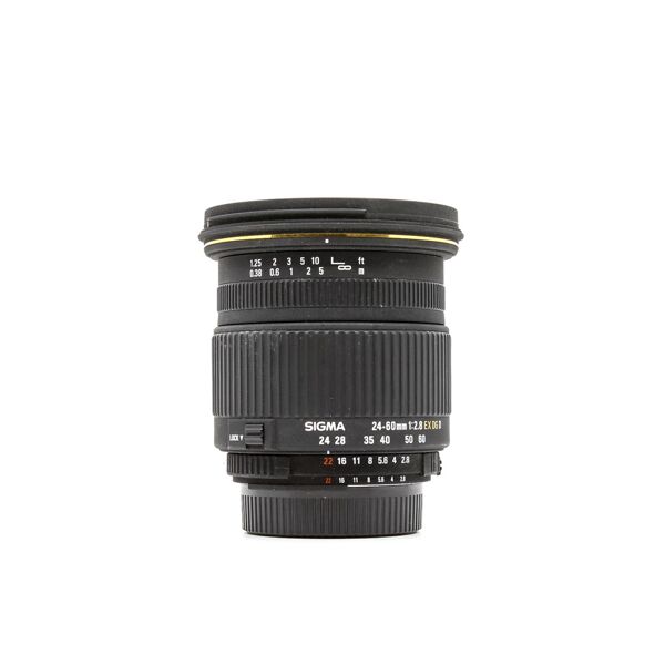 sigma 24-60mm f/2.8 ex dg nikon fit (condition: well used)