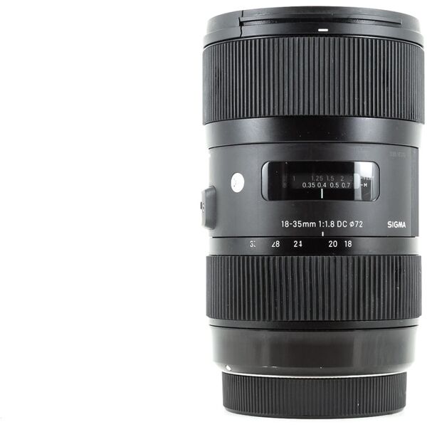 sigma 18-35mm f/1.8 dc hsm art canon ef-s fit (condition: s/r)