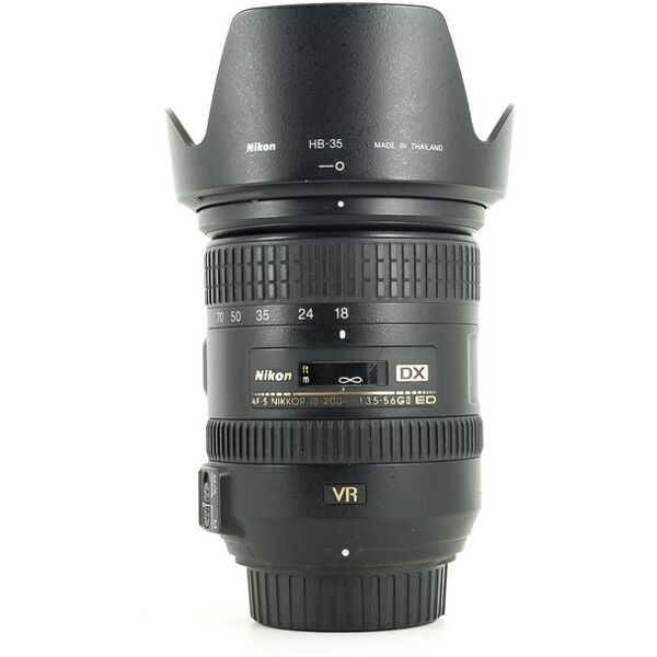 nikon af-s dx nikkor 18-200mm f/3.5-5.6g if-ed vr ii (condition: good)