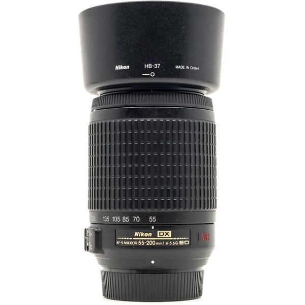 nikon af-s dx nikkor 55-200mm f/4-5.6g if-ed vr (condition: good)