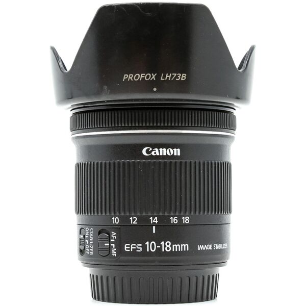 canon ef-s 10-18mm f/4.5-5.6 is stm (condition: s/r)