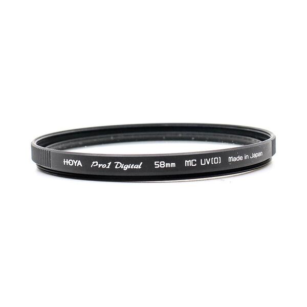 hoya 58mm pro 1 digital dmc uv filter (condition: excellent)