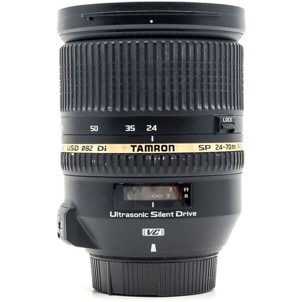 tamron sp 24-70mm f/2.8 di vc usd nikon fit (condition: good)