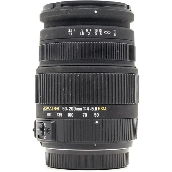 sigma 50-200mm f/4-5.6 dc hsm- sony a fit (condition: well used)