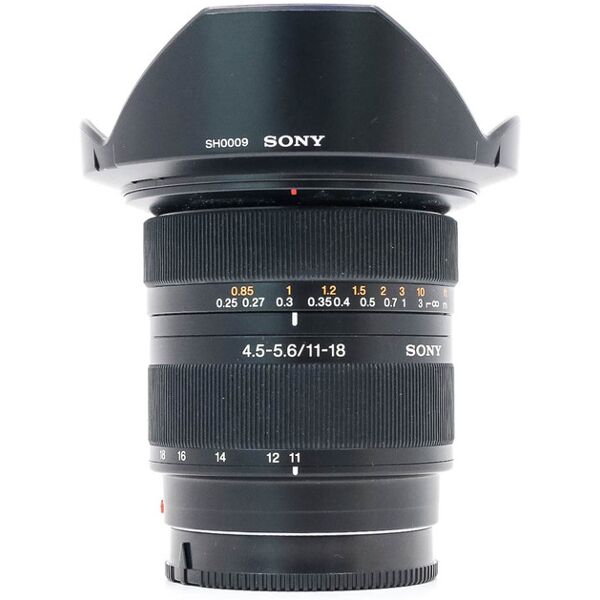 sony 11-18mm f/4.5-5.6 dt af a fit (condition: good)