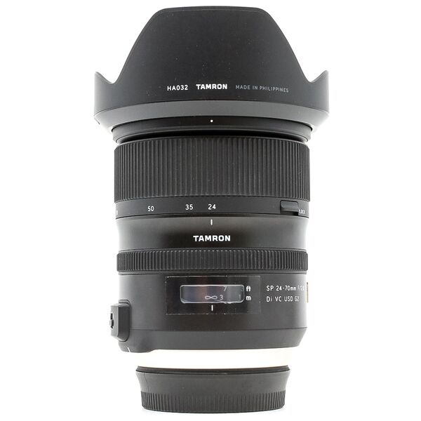 tamron sp 24-70mm f/2.8 di vc usd g2 canon ef fit (condition: like new)