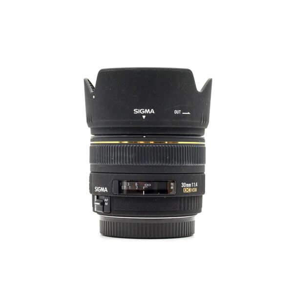 sigma 30mm f/1.4 ex dc hsm canon ef-s fit (condition: excellent)