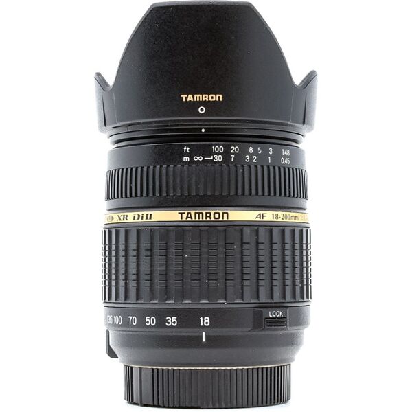 tamron af 18-200mm f/3.5-6.3 xr di ii ld aspherical (if) macro nikon fit (condition: good)