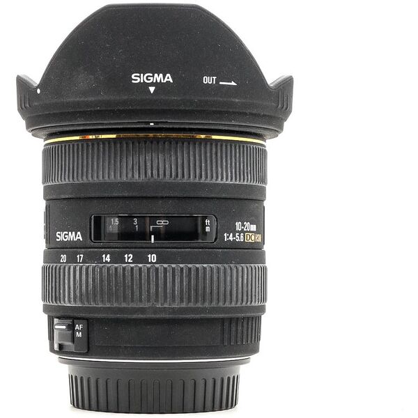 sigma 10-20mm f/4-5.6 ex dc hsm canon ef-s fit (condition: good)