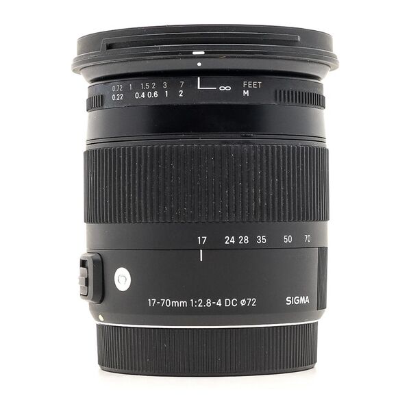 sigma 17-70mm f/2.8-4.5 dc macro canon ef-s fit (condition: excellent)