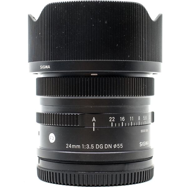 sigma 24mm f/3.5 dg dn contemporary l fit (condition: excellent)