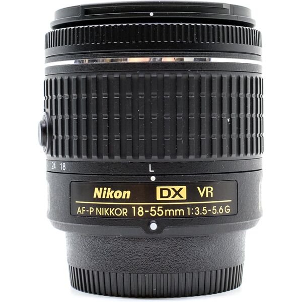 nikon af-p dx nikkor 18-55mm f/3.5-5.6g vr (condition: excellent)