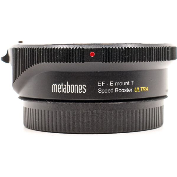 metabones canon ef lens to sony e t speed booster ultra 0.71x ii (condition: excellent)