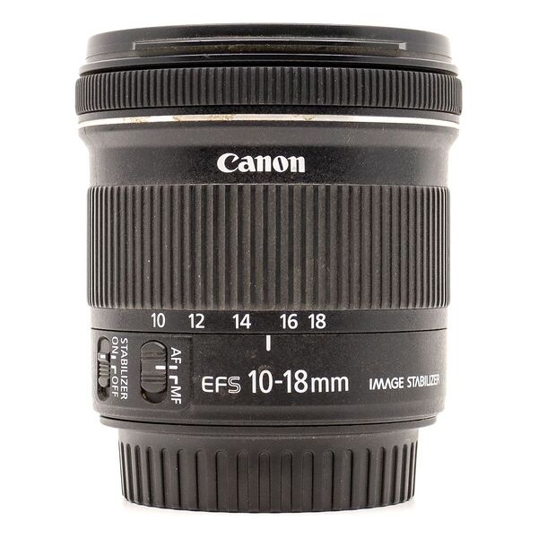 canon ef-s 10-18mm f/4.5-5.6 is stm (condition: excellent)