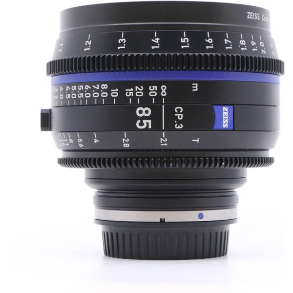 zeiss cp.3 85mm t2.1 canon ef fit (condition: excellent)