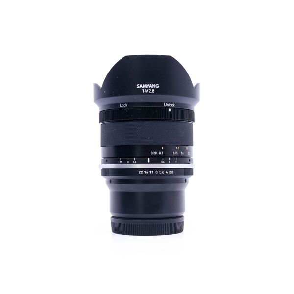 samyang mf 14mm f/2.8 mk2 canon ef-m fit (condition: excellent)
