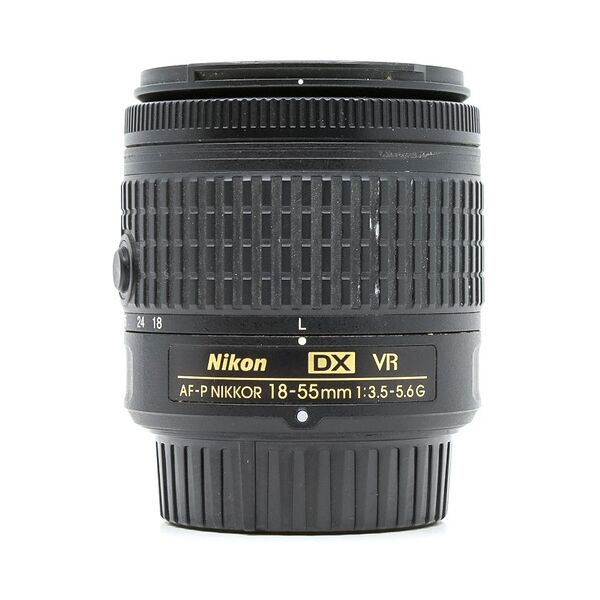 nikon af-p dx nikkor 18-55mm f/3.5-5.6g vr (condition: good)