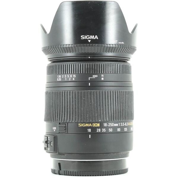 sigma 18-250mm f/3.5-6.3 dc macro hsm sony a fit (condition: good)