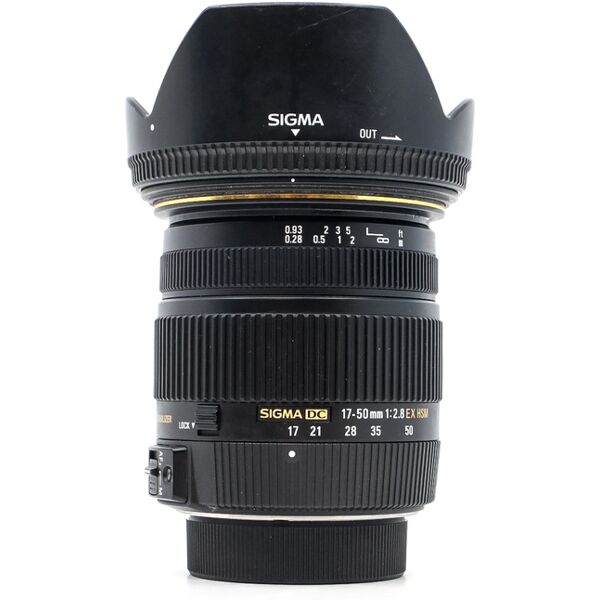 sigma 17-50mm f/2.8 ex dc os hsm nikon fit (condition: good)