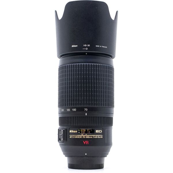 nikon af-s nikkor 70-300mm f/4.5-5.6 g if-ed vr (condition: excellent)