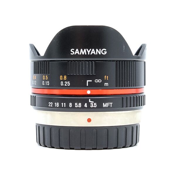 samyang 7.5mm f/3.5 umc fisheye micro four thirds fit (condition: like new)