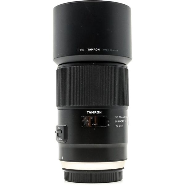 tamron sp 90mm f/2.8 di vc usd macro canon ef fit (f017) (condition: excellent)