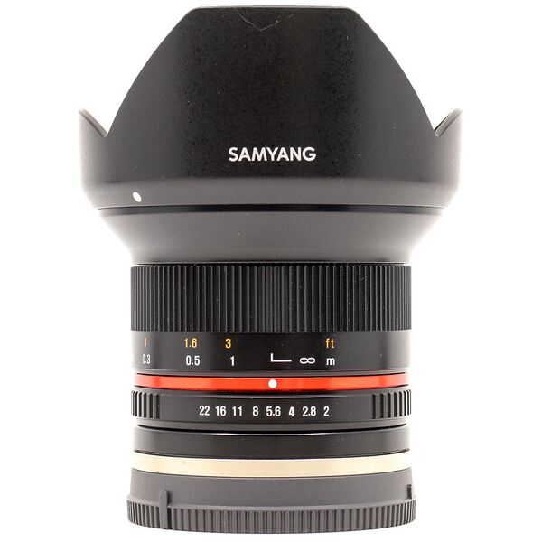 samyang 12mm f/2 ncs cs sony e fit (condition: excellent)