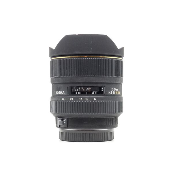 sigma 12-24mm f/4.5-5.6 ex dg hsm canon ef fit (condition: good)