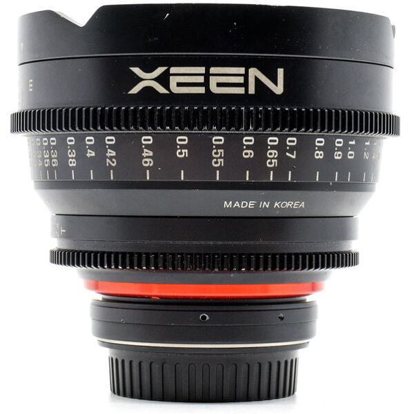 samyang xeen cf 16mm t2.6 cine canon ef fit (condition: good)