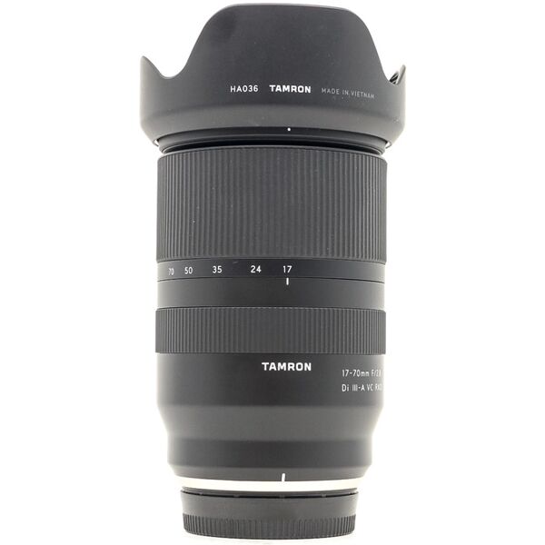 tamron 17-70mm f/2.8 di iii-a vc rxd fujifilm x fit (condition: like new)