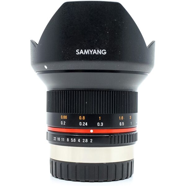 samyang 12mm f/2 ncs cs fujifilm x fit (condition: excellent)