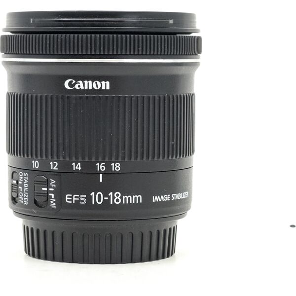 canon ef-s 10-18mm f/4.5-5.6 is stm (condition: good)