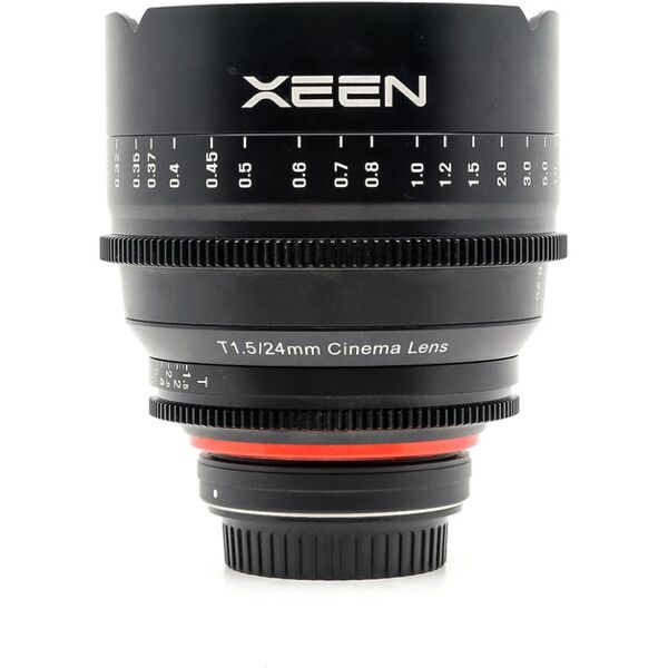 samyang xeen 24mm t1.5 cine canon ef fit (condition: excellent)