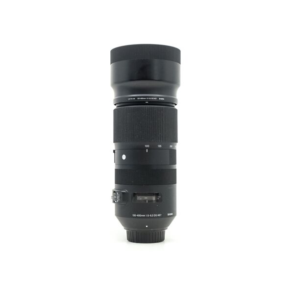 sigma 100-400mm f/5-6.3 dg os hsm contemporary sa fit (condition: excellent)