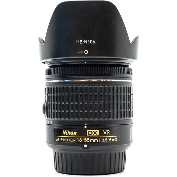 nikon af-p dx nikkor 18-55mm f/3.5-5.6g vr (condition: good)