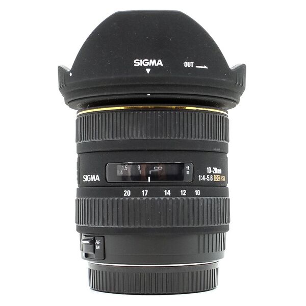 sigma 10-20mm f/4-5.6 ex dc hsm canon ef-s fit (condition: excellent)